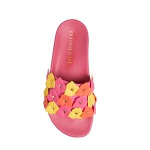 JACK ROGERS Flower Power Pool Slide Sandal - Women’s Size 7 - New In Box